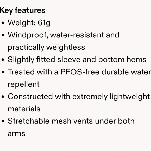 On Running Zero Jacket - Size XL - Picture 8 of 10